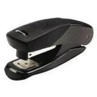 Image of Rexel Choices Matador Half Strip Stapler, 25 Sheet Capacity, Uses 24/6 and 26/6 Staples, Metal Body, Black, 2100000