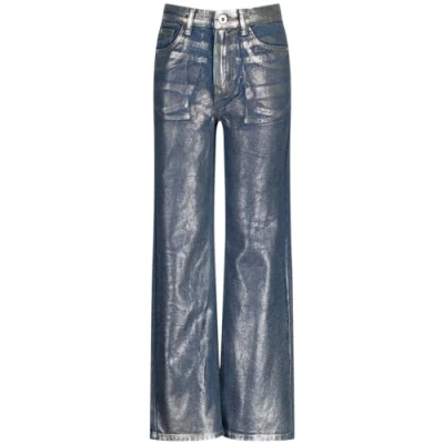 Image of Vingino CATO Metallic Straight leg jeans for kids, Size: 4y, denim