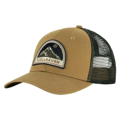 Image of Fjällräven Badge LÅNGTRADARKEPS Unisex Cap, Size: S/M, Buckwheat brown