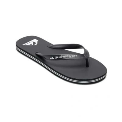 Image of Quiksilver Molokai CORE Tbar sandals, Men&#039;s, Size: 11, Black 1 Synthetics