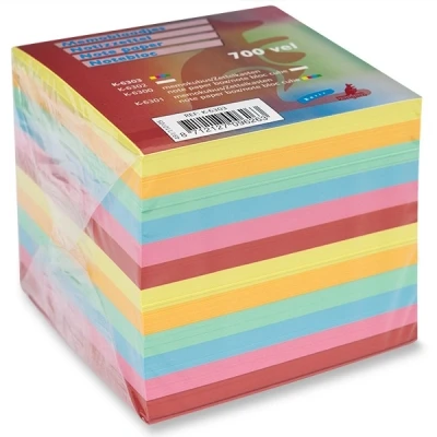 Image of Kangaro Notes for Note Box 9 x cm Assorted Colours Shrump 700 Sheets