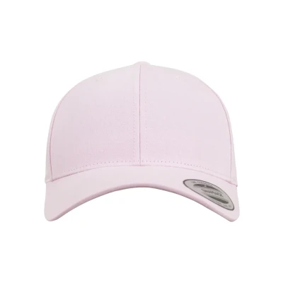 Image of Flexfit Curved Classic Snapback Cap, Size: One Size, Pink