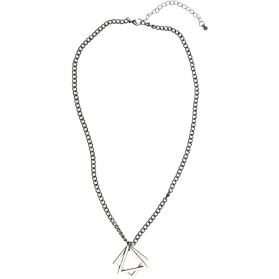 Image of Urban Classics Mercury Layering Necklace, Size: One Size, Gunmetal
