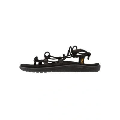 Image of Teva VOYA Infinity Walking sandals, Women&#039;s, Size: 4.5, Black Leather and textile