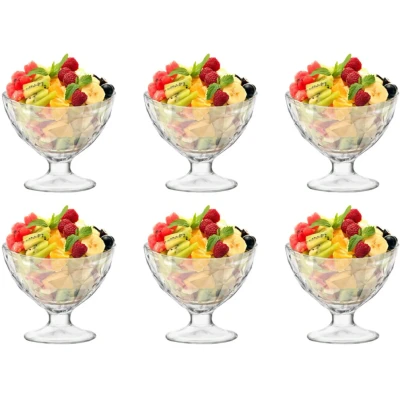Image of Bormioli Rocco Ice cream coupe Diamond ø 11.7 cm / 360 ml 6 pieces