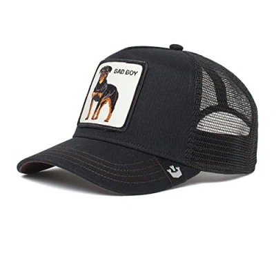 Image of Goorin Bros Trucker THE Baddest BOY BAD Cap, Men&#039;s, Size: One Size, Schwarz