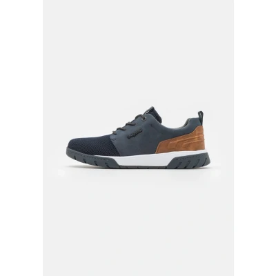 Image of bugatti Irish Trainers, Men&#039;s, Size: 7.5, Dark blue Imitation leather/ textile