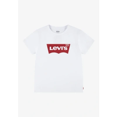 Image of Levi&#039;s Girl&#039;s Lvg Batwing Tee 4ek825 T Shirt, Red/White, 14 Years
