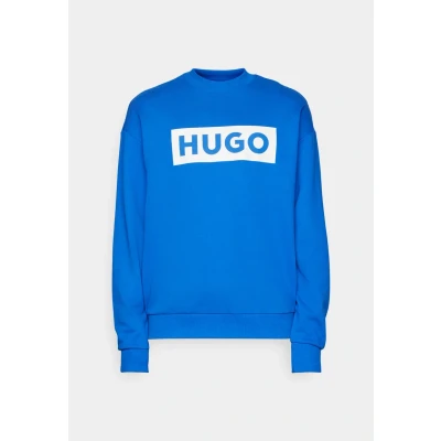 Image of HUGO Niero Sweatshirt, Men&#039;s, Size: Large, Open blue