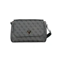 Image of Guess Meridian Across body bag, Women&#039;s, Size: One Size, Coal logo
