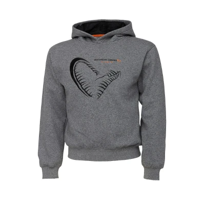 Image of Savage Gear Junior Jaw Jersey 10 12 Grey Melange Fishing jumper