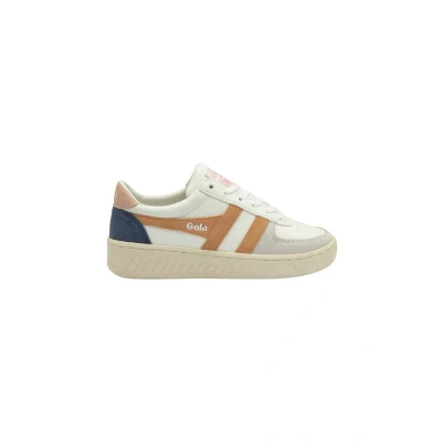 Image of Gola Sneaker Trainers White emeraldcerise, Women&#039;s, Size: 4, emerald cerise leather and imitation