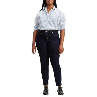 Image of Levi&#039;s Women&#039;s Plus Size 311 Shaping Skinny Jeans, Darkest Sky, 18