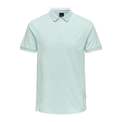 Image of Only &amp; Sons Onsfletcher Polo shirt, Men&#039;s, Size: XS, Yucca