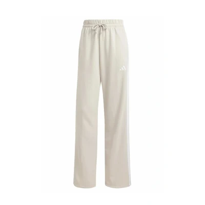 Image of adidas Women&#039;s Essentials 3 Stripes Open Hem French Terry Pants Golf