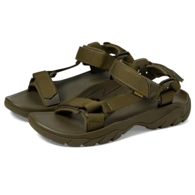 Image of Teva Terra FI 5 Universal Walking sandals, Men&#039;s, Size: 12, Olive Textile