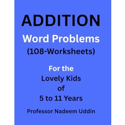 Image of Addition word problems (108 worksheets)