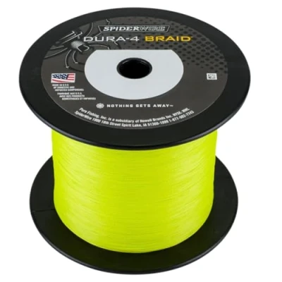 Image of SpiderWire Dura 4 Yellow Braided line 0.10mm/9.1kg (1800m) fishing
