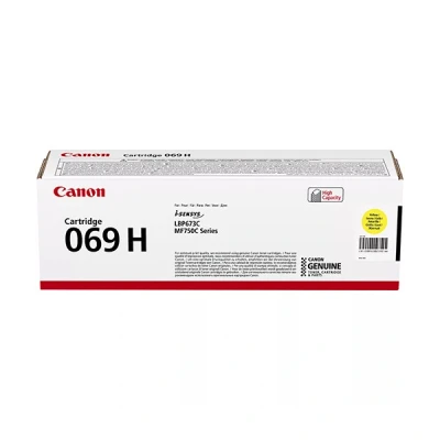Image of i SENSYS LBP673Cdw Canon 069H Y high capacity yellow toner (original Canon)