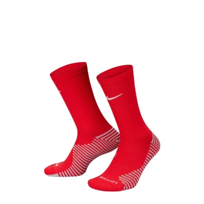 Image of Nike Performance Strike CREW Sports socks, Size: 12.5K 2.5, University red/white