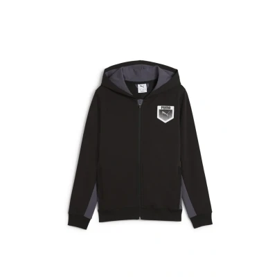 Image of PUMA Boy&#039;s Active Sports Graphic Hoodie Full zip Tr B Sweat Jackets (pack of 1)
