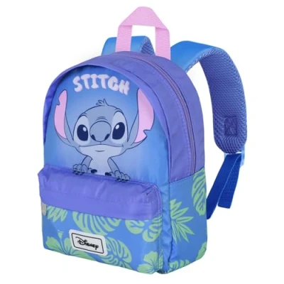Image of Disney Unisex Kids Joy Preschool Backpack (pack of 1), Blue Lilo and Stitch, One Size,