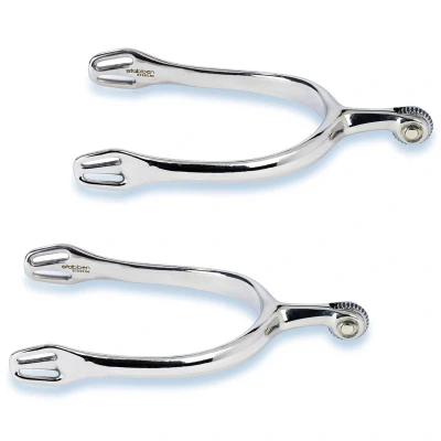 Image of Stübben Steeltec Dynamic dressage spurs