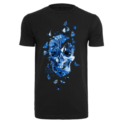 Image of Mister Tee Skull Print Tshirt, Men&#039;s, Size: XS, Black