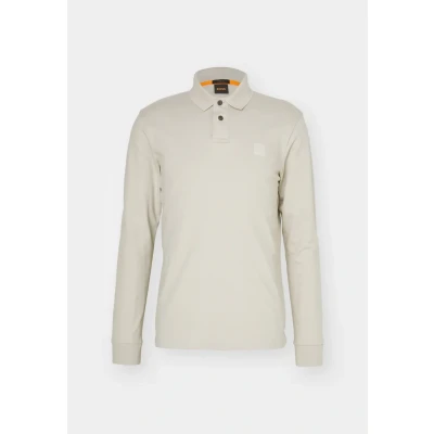 Image of BOSS Passerby Polo shirt, Men&#039;s, Size: Small, Light beige