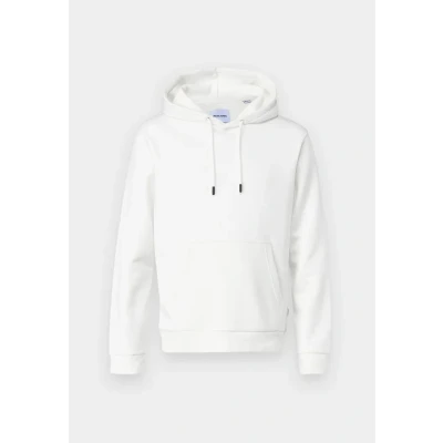 Image of Jack &amp; Jones Jjebradley HOOD Sweatshirt, Men&#039;s, Size: Small, Cloud dancer
