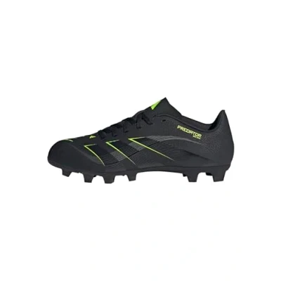 Image of adidas Performance Predator CLUB Moulded stud football boots, Men&#039;s, Size: 13, Core black/carbon/lucid lemon shoes