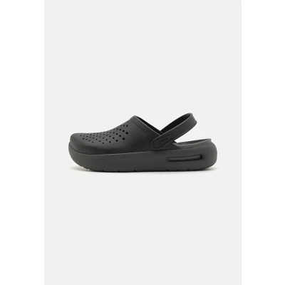 Image of Crocs Inmotion Unisex Pool slides, Size: M9/W10, Black Synthetics