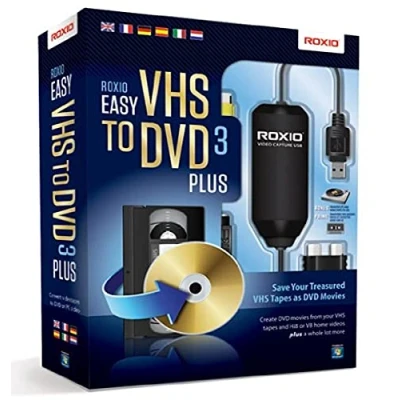 Image of Corel Roxio Easy VHS to DVD 3 Plus Videoschnittsoftware für Apple iPad/iPod Touch/iPhone und Android