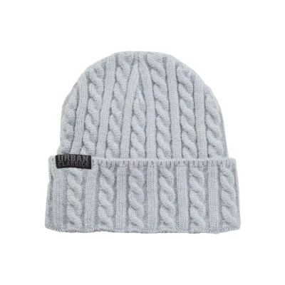 Image of Urban Classics Unisex Beanie, Size: One Size, Heathergrey