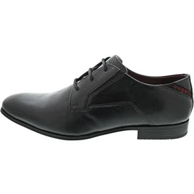 Image of bugatti Men&#039;s Mattia Eco Business Lace Shoe, black, 8 UK
