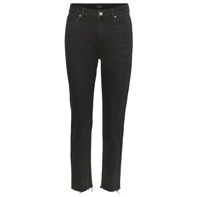 Image of Vero Moda Slim fit jeans, Women&#039;s, Size: 25x32, Black denim