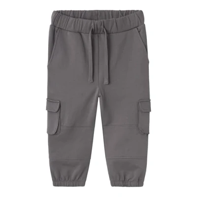 Image of Name it Nmmsimon Cargo trousers for kids, Size: 1.5 2y, Castlerock