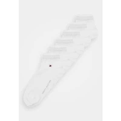 Image of Tommy Hilfiger MEN Quarter ECOM 6 PACK Socks, Men&#039;s, Size: 12 13.5, White