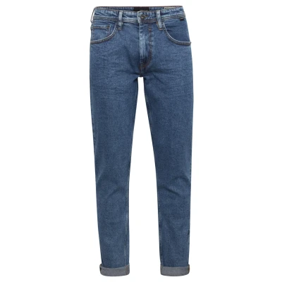 Image of Blend Bhtwisterfit Straight leg jeans, Men&#039;s, Size: 28x32, Denim middle blue