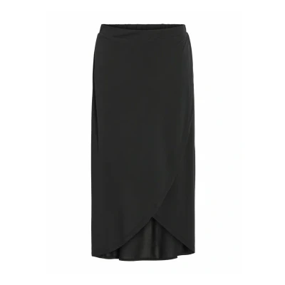 Image of VILA Vimodala Aline skirt, Women&#039;s, Size: Medium, Black