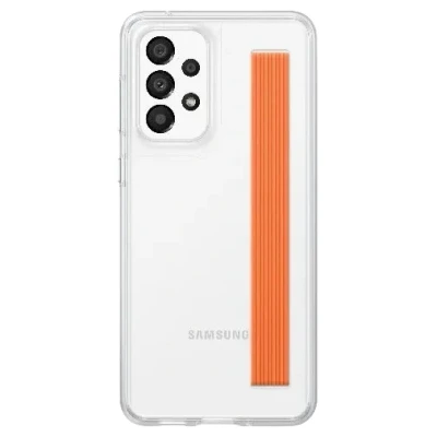Image of Samsung TPU Back Cover with Strap Transparent Galaxy A33 5G