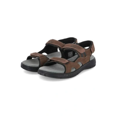 Image of Josef Seibel Men&#039;s Classic Sandals Marlon 06, Width G (Normal), Interchangeable Footbed, Brasil Combi, 41 EU