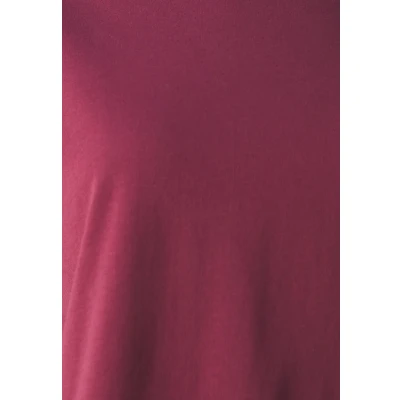 Image of Pieces RIA Solid TEE Basic Tshirt, Women&#039;s, Size: XS, Tawny port