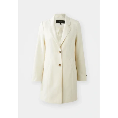 Image of Vero Moda Vmverodonacallie COAT Classic coat, Women&#039;s, Size: Medium, Oatmeal