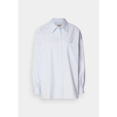 Image of Scotch &amp; Soda Women&#039;s Core Girlfriend Poplin Shirt, Shirting Blue, 34
