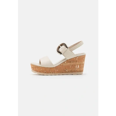 Image of Marco Tozzi High heeled sandals, Women&#039;s, Size: 400, Cream shoes