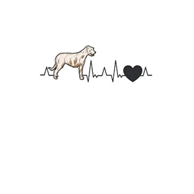 Image of Irischer Wolfshund Notizbuch: Herzschlag Irish Wolfhound / 6x9 Zoll 120 linierte Seiten