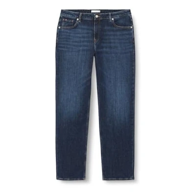 Image of Tommy Hilfiger Classic Straight leg jeans, Women&#039;s, Size: 30x28, Dark blue