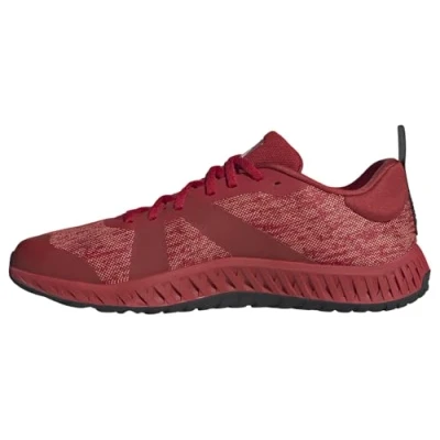 Image of adidas Performance Everyset Training shoe, Size: 4, Team power red 2/core black/footwear white Textile/synthetics