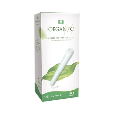 Image of Organyc Applicator Tampons Super 14 units